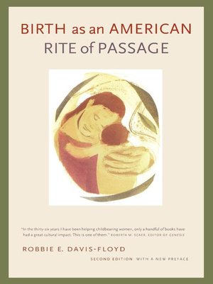 cover image of Birth as an American Rite of Passage